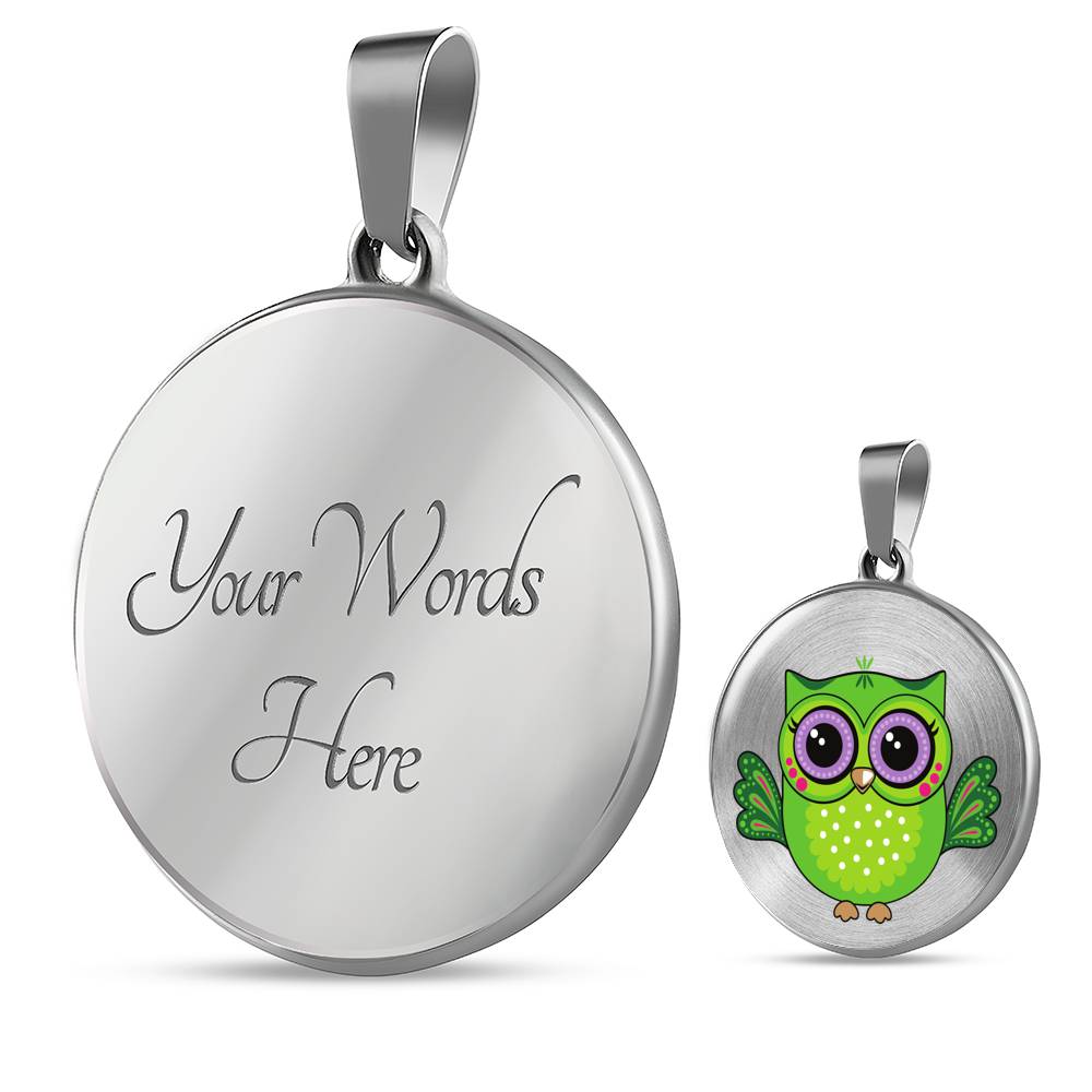 "Charlie" Owl Necklace