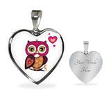 "Owlove" Heart Luxury Necklace