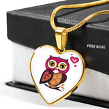 "Owlove" Heart Luxury Necklace