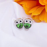 "Twin Owls" Earrings