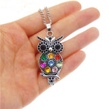 "Chakra" Owl Necklace