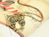 "Hypnotized" Owl Necklace