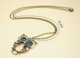 "Hypnotized" Owl Necklace