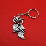 "Antique" Owl Keyring