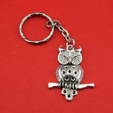 "Antique" Owl Keyring