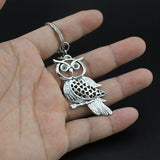 "Antique" Owl Keyring