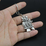 "Antique" Owl Keyring