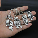 "Antique" Owl Keyring