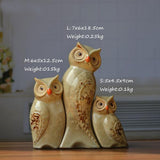 "The Owls Family" Owl Home Decor