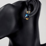 "Agathe" Owl Earrings