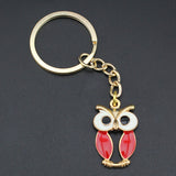 "Lucky Charm" Owl Keyrings