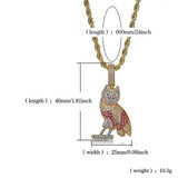 "Aline" Owl Necklace