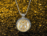 "Giorgia" Owl Necklace Aromatherapy