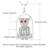 "Capucine" Owl Necklace