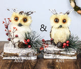 "Owl Christmas" Decoration Home