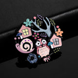 "Elyssa" Owl Brooch