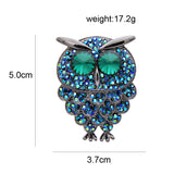 "Sandrine" Owl Brooch