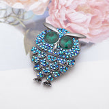 "Sandrine" Owl Brooch