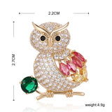 "Bethany" Owl Brooch