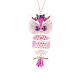 "Bessie" Owl Necklace