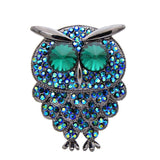 "Sandrine" Owl Brooch