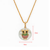 "Kessy" Owl Necklace