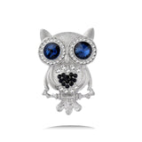 "Angela" Owl Brooch