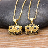 "Marlyse" Owl Neckalce