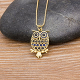 "Marlyse" Owl Neckalce