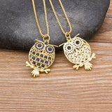 "Marlyse" Owl Neckalce