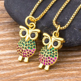 "Marlyse" Owl Neckalce