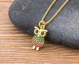 "Marlyse" Owl Neckalce