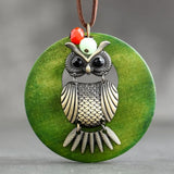 "Manon" Owl Necklace