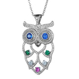 "Laure" Owl Necklace