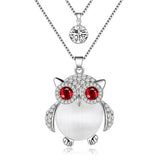 "Christiane" Owl Necklace