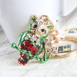 "Betty" Owl Keyring