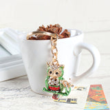 "Betty" Owl Keyring