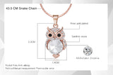 "Twinkling Owl" Necklace