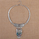 "Amel" Owl Necklace