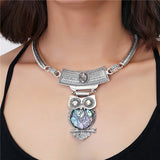 "Amel" Owl Necklace