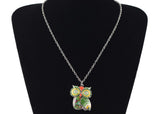 "Spring Colors" Owl Necklace