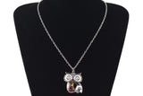 "Spring Colors" Owl Necklace