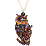 "Emilie" Owl Necklace