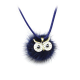 "Blueberry" Owl Necklace