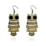 "Julia" Owl Earrings