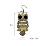 "Julia" Owl Earrings