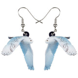 "Snowy" Owl Earrings