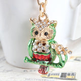 "Betty" Owl Keyring