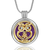 "Giorgia" Owl Necklace Aromatherapy