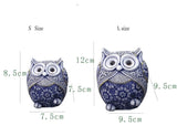 "Wisdom" Owls Figurines Decoration